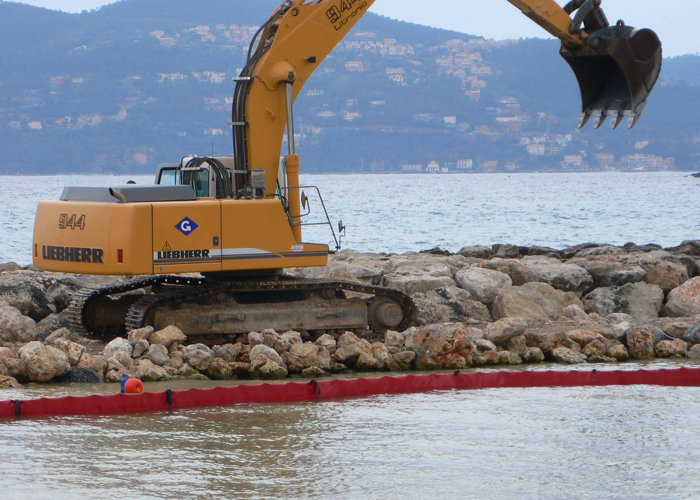 Barrage pour Travaux Maritime Antipollution BTM